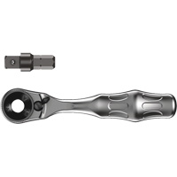 Mini Ratchet 1/4 metal, 1/4" Drive, Ergonomic Handle Cam Industrial