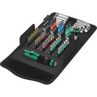 Jeu de tournevis Multi 100 Kraftform Kompakt 52 mcx, 6-1/32" lo, Prise Plastique Cam Industrial