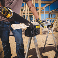 Metal Folding Sawhorse Cam Industrial