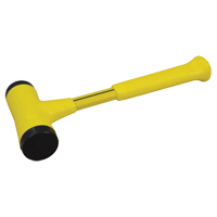 Dead Blow Hammer, 24 oz., Textured Grip, 12-1/4" L Cam Industrial