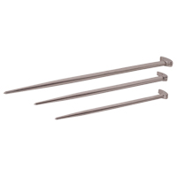 Rolling Head Pry Bar Set, 3 Pcs. Cam Industrial