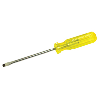 Tournevis &agrave; fente, 1/4", 9-7/16" lo, Prise Plastique Cam Industrial