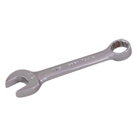 Stubby Combination Wrench, 12 Point, 6 mm, Chrome Finish Cam Industrial