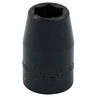 Douille, Chocs, 10 mm, Prise 3/8", 6 pans Cam Industrial