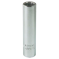 Douille, 5/16", Prise 1/4", 12 pans Cam Industrial