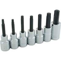 Jeu de douilles Torx, Torx, Prise 1/2", 7 mrcx Cam Industrial