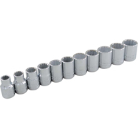 Jeu de douilles, 11 Mcx, Prise de 3/8" Cam Industrial