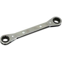 Flat Ratcheting Box Wrench  , 1/2" Drive, Plain Handle Cam Industrial