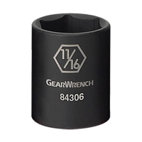 Douille, Chocs, 3/4", Prise 3/8", 6 pans Cam Industrial