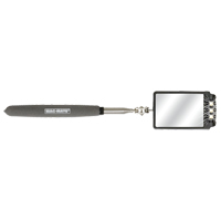Inspection Mirror, Rectangular, 2-3/4" L x 1-7/8" W, Telescopic Cam Industrial