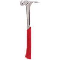 Smooth Face Framing Hammer, 17 oz., Solid Steel Handle, 16-1/8" L Cam Industrial