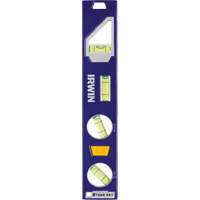250 Series Heavy-Duty Torpedo Level, 9" L, Aluminum, 4 Vials, Magnetic Cam Industrial
