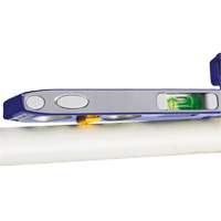 250 Series Heavy-Duty Torpedo Level, 9" L, Aluminum, 4 Vials, Magnetic Cam Industrial