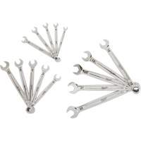 Wrench Set, Combination, 15 Pieces, Metric Cam Industrial