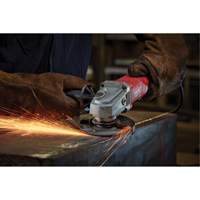Small Angle Grinder, 4-1/2", 120 V, 11 A, 12000 RPM Cam Industrial