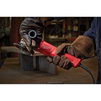 Small Angle Grinder, 4-1/2", 120 V, 11 A, 12000 RPM Cam Industrial