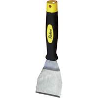 Bent Chisel Scraper, Carbon Steel Blade, 6" Wide, Plastic Handle UAD787 | Cam Industrial