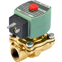 Robinet &eacute;lectromagn&eacute;tique, Tuyau de 1/2", 150 psi Cam Industrial
