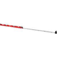 Niveau extensible RedStick, Poutre en I, 12' lo, Aluminium, 3, Magn&eacute;tique Cam Industrial