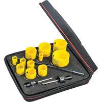 Industrial Hole Saw Kit, 14 Pieces Cam Industrial