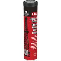 Driller Red Grease Extreme Pressure Lithium Complex Grease, Cartridge UAE401 | Cam Industrial