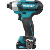CXT Impact Driver Kit, 1/4", 970 in-lbs Max. Torque, 12 V, Lithium-Ion Cam Industrial