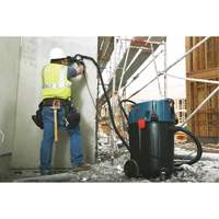 Dust Extractor, Abatement, 14.5 US Gal. (54.9 Litres) Capacity, Hepa Filtration Cam Industrial