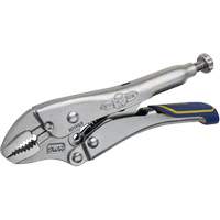 Pince-&eacute;tau avec coupe-fil Fast Release, Longueur 5", M&acirc;choire courb&eacute;e Cam Industrial