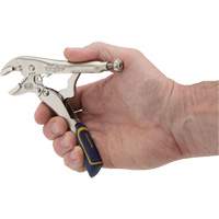 Pince-&eacute;tau avec coupe-fil Fast Release, Longueur 5", M&acirc;choire courb&eacute;e Cam Industrial