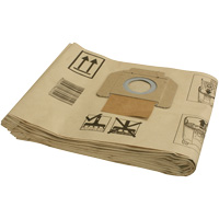 Paper Vacuum Filter Bags, 1 US gal. UAG064 | Cam Industrial