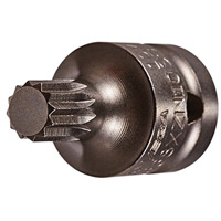 Embout &agrave; ins&eacute;rer, Triple carr&eacute;, 6 x 1-1/2" lo, Prise 1/2" Cam Industrial