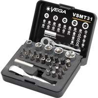 Tamper Proof Bit, Socket & Ratchet Set Cam Industrial
