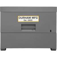 Piano Style Jobsite Storage Box, 60-1/2" W x 34-3/4" D x 49-3/8" H, Grey Cam Industrial