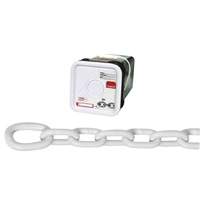 System 3 Anchor Lead Proof Coil Chain, Low Carbon Steel, 5/16" x 75' (22.9 m) L, Grade 30, 1900 lbs. (0.95 tons) Load Capacity Cam Industrial