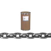 System 8 Cam-Alloy Chain, Alloy Steel, 1-1/4" x 60' (18.3 m) L, Grade 80, 72300 lbs. (36.15 tons) Load Capacity Cam Industrial