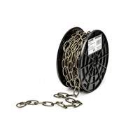 Decorator Chain, Carbon Steel, #10 x 40' (12.2 m) L, 35 lbs. (0.0175 tons) Load Capacity Cam Industrial