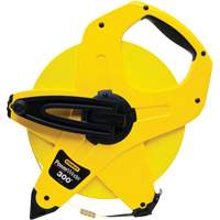 PowerWinder&reg; Long Tape Measure, 1/2" x 300', Imperial Graduations Cam Industrial