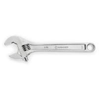 Adjustable Wrench - Bagged, 8" L, 1-1/8"/29 mm Max Width, Chrome Cam Industrial