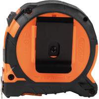 Magnetic Double-Hook Tape Measure, 25', Imperial Graduations Cam Industrial