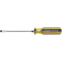 100 PLUS&reg; Standard Slotted Tip Screwdriver, 5/16" Tip, Round, 11" L, Plastic Handle Cam Industrial