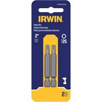 Embouts pour outils &eacute;lectriques, Torx, Embout T-25, Prise 1/4", Longueur 1-15/16" Cam Industrial