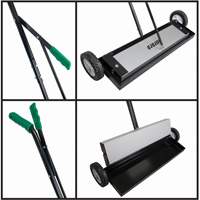 Magnetic Push Sweeper, 24" W Cam Industrial