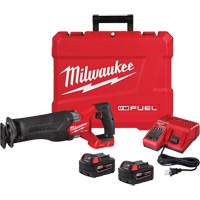 M18 Fuel Sawzall&reg; Reciprocating Saw Kit, 18 V, Lithium-Ion Battery, 3000 SPM Cam Industrial