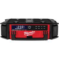M18 Packout Radio & Charger (Tool Only), Lithium-Ion, 18 V Cam Industrial