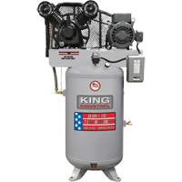 High Output Air Compressor, 66 Gal. (80 US Gal) UAK065 | Cam Industrial