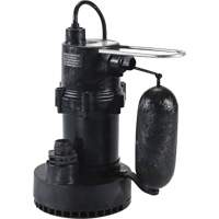 5.5 Series Sump Pump, 35 GPM, 115 V, 3.5 A, 1/4 HP Cam Industrial