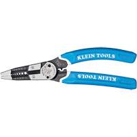 Klein-Kurve&reg; Heavy-Duty Wire Stripper, Cutter & Crimper Multi-Tool, 8-1/4" L, 8 - 20 AWG Cam Industrial