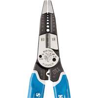Klein-Kurve&reg; Heavy-Duty Wire Stripper, Cutter & Crimper Multi-Tool, 8-1/4" L, 8 - 20 AWG Cam Industrial