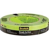 Scotch&reg; Rough Surface Painter's Tape 2060, 24 mm (1") x 55 m (180'), Green Cam Industrial