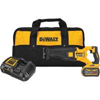 Ensemble de scie alternative sans balai FlexVolt Max, 60 V, Lithium-ion Bloc-pile, 0-3000 coups/min Cam Industrial